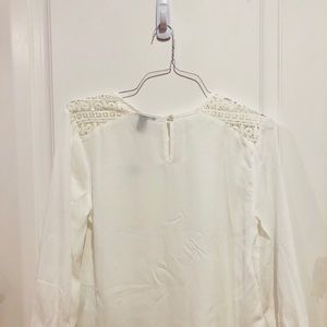 Classy white blouse